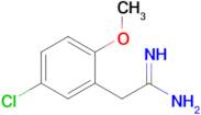 2-(5-Chloro-2-methoxyphenyl)acetimidamide