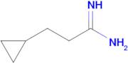 3-Cyclopropylpropanimidamide