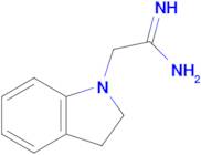 2-(Indolin-1-yl)acetimidamide