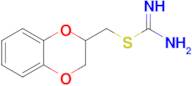 (2,3-Dihydrobenzo[b][1,4]dioxin-2-yl)methyl carbamimidothioate