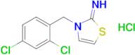 3-(2,4-Dichlorobenzyl)thiazol-2(3h)-imine hydrochloride