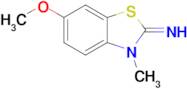 6-Methoxy-3-methylbenzo[d]thiazol-2(3h)-imine