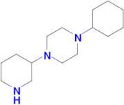 1-Cyclohexyl-4-(piperidin-3-yl)piperazine