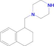 1-((1,2,3,4-Tetrahydronaphthalen-1-yl)methyl)piperazine