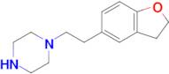 1-(2-(2,3-Dihydrobenzofuran-5-yl)ethyl)piperazine