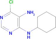 6-Chloro-n4-cyclohexylpyrimidine-4,5-diamine