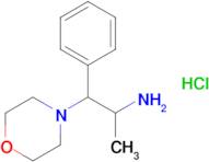 1-Morpholino-1-phenylpropan-2-amine hydrochloride