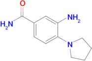 3-Amino-4-(pyrrolidin-1-yl)benzamide