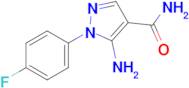 5-Amino-1-(4-fluorophenyl)-1h-pyrazole-4-carboxamide