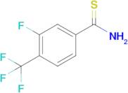 3-Fluoro-4-(trifluoromethyl)benzothioamide