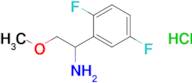 1-(2,5-Difluorophenyl)-2-methoxyethan-1-amine hydrochloride