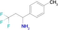 3,3,3-Trifluoro-1-(p-tolyl)propan-1-amine