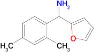 (2,4-Dimethylphenyl)(furan-2-yl)methanamine