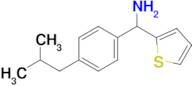 (4-Isobutylphenyl)(thiophen-2-yl)methanamine