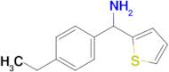 (4-Ethylphenyl)(thiophen-2-yl)methanamine