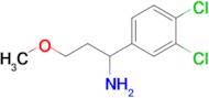 1-(3,4-Dichlorophenyl)-3-methoxypropan-1-amine