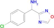 (4-Chlorophenyl)(1,2,4-oxadiazol-3-yl)methanamine