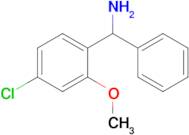 (4-Chloro-2-methoxyphenyl)(phenyl)methanamine