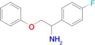 1-(4-Fluorophenyl)-2-phenoxyethan-1-amine