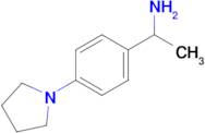 1-(4-(Pyrrolidin-1-yl)phenyl)ethan-1-amine