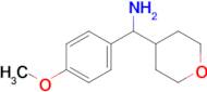 (4-Methoxyphenyl)(tetrahydro-2h-pyran-4-yl)methanamine