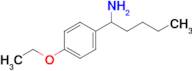 1-(4-Ethoxyphenyl)pentan-1-amine