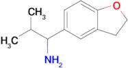 1-(2,3-Dihydrobenzofuran-5-yl)-2-methylpropan-1-amine