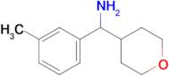 (Tetrahydro-2h-pyran-4-yl)(m-tolyl)methanamine