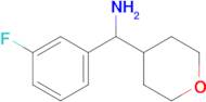 (3-Fluorophenyl)(tetrahydro-2h-pyran-4-yl)methanamine