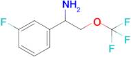 1-(3-Fluorophenyl)-2-(trifluoromethoxy)ethan-1-amine