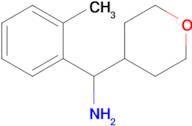 (Tetrahydro-2h-pyran-4-yl)(o-tolyl)methanamine