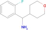 (2-Fluorophenyl)(tetrahydro-2h-pyran-4-yl)methanamine