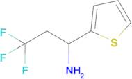 3,3,3-Trifluoro-1-(thiophen-2-yl)propan-1-amine