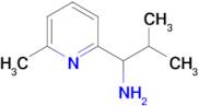 2-Methyl-1-(6-methylpyridin-2-yl)propan-1-amine