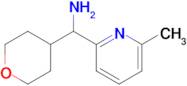 (6-Methylpyridin-2-yl)(tetrahydro-2h-pyran-4-yl)methanamine