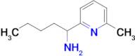 1-(6-Methylpyridin-2-yl)pentan-1-amine