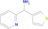 Pyridin-2-yl(thiophen-3-yl)methanamine