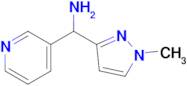 (1-Methyl-1h-pyrazol-3-yl)(pyridin-3-yl)methanamine