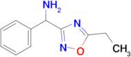 (5-Ethyl-1,2,4-oxadiazol-3-yl)(phenyl)methanamine