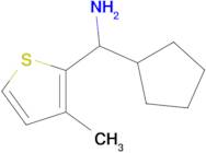 Cyclopentyl(3-methylthiophen-2-yl)methanamine