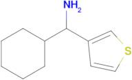 Cyclohexyl(thiophen-3-yl)methanamine