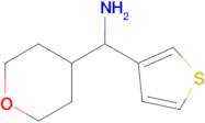 (Tetrahydro-2h-pyran-4-yl)(thiophen-3-yl)methanamine