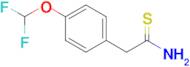 2-(4-(Difluoromethoxy)phenyl)ethanethioamide