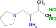 3-Methyl-1-(pyrrolidin-1-yl)butan-2-amine dihydrochloride