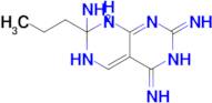 5,7-diimino-2-propyl-1H,2H,3H,5H,6H,7H-[1,3]diazino[4,5-d]pyrimidin-2-amine