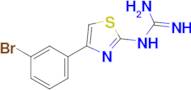 N-[4-(3-bromophenyl)-1,3-thiazol-2-yl]guanidine