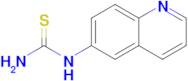 1-(Quinolin-6-yl)thiourea