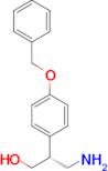 (R)-3-Amino-2-(4-(benzyloxy)phenyl)propan-1-ol