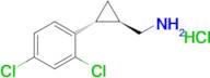 ((1R,2R)-2-(2,4-Dichlorophenyl)cyclopropyl)methanamine hydrochloride