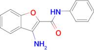 3-Amino-N-phenylbenzofuran-2-carboxamide